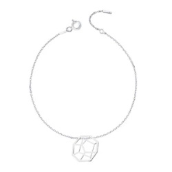 Srebrna bransoletka pr.925 - Origami