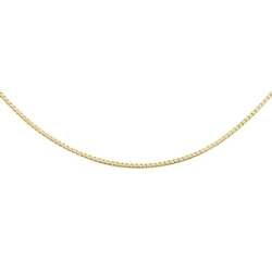 Łańcuszek ozdobny srebrny pr. 925 kostka wenecka, diamentowana - pozłacany