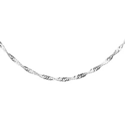 Łańcuszek srebrny singapur pr. 925 Ø 030