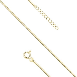 Srebrna pozłacana bransoletka pr. 925 kostka wenecka, diamentowana - rodowana