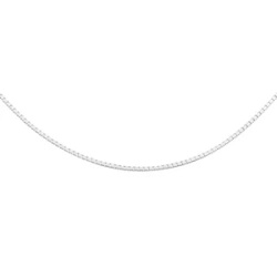 Łańcuszek ozdobny srebrny pr. 925 kostka wenecka, diamentowana