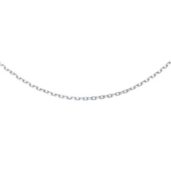 Łańcuszek srebrny 925 ankier diamentowany